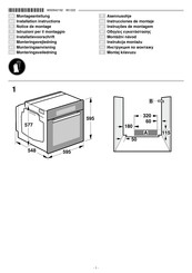 Bosch HSG636XS6 Installation Instructions Manual