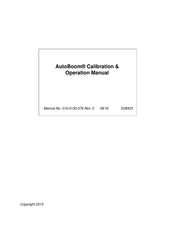 Raven AutoBoom Calibration & Operation Manual
