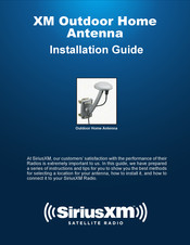 Sirius XM RAdio XM Indoor Installation Manual