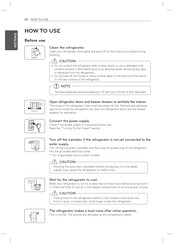 LG LFXC24796D How To Use Manual
