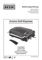 Beem Aroma Grill-Express B21.001 Instruction Manual