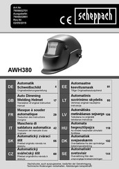 Scheppach AWH380 Translation Of Original Instruction Manual