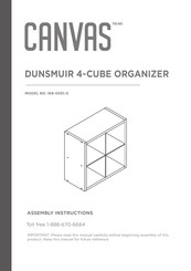 Canvas DUNSMUIR 168-0051-0 Assembly Instructions Manual