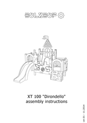 Holzhof XT 100 Dirondello Assembly Instructions Manual