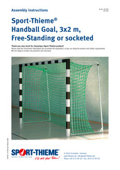 Sport-thieme 203 4502 Assembly Instructions Manual