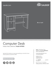 Sauder Harbor View 401685 Instruction Booklet