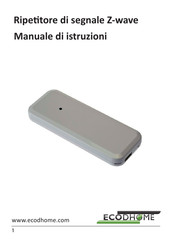 Ecodhome Z-Wave Installation Manual