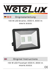 Wetelux 90 08 35 Original Instructions Manual