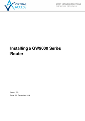 virtual access GW9010 Installing