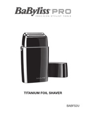 BaByliss PRO BABFS2U Instruction Booklet