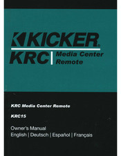 Kicker KRC15 Owner's Manual