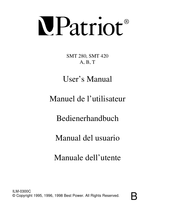 Best Power Patriot SMT 280 A User Manual