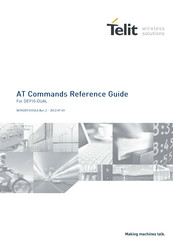 Telit Wireless Solutions DE910-DUAL Reference Manual