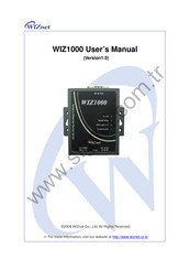 Wiznet WIZ1000 User Manual