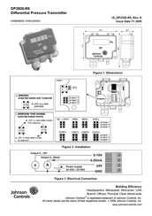 Johnson Controls DP2500-R8 Installation Instructions Manual
