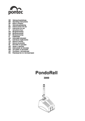 Pontec PondoRell 3000 Operating Instructions Manual