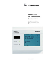 Zumtobel ONLITE local SB 128 Controller Operating Instructions Manual