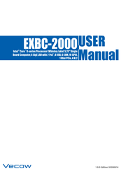 Vecow EXBC-2000 User Manual