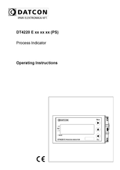Datcon DT4220 E Series Operating Instructions Manual