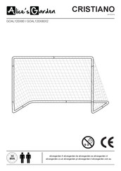 Alice's Garden CRISTIANO GOAL120X80X2 Manual