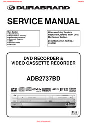 Durabrand ADB2737BD Service Manual