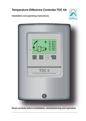 Sorel TDC 5A Installation And Operating Instructions Manual
