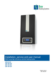 Eco CB 155 CH Installation, Service And User Manual