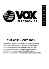 Vox CHT 6051 Operating Instructions Manual