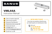 Sanus VML44A Instruction Manual