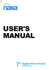 Naxa NF-503 User Manual