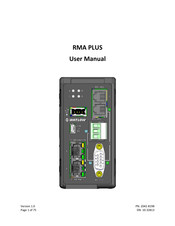 Watlow RMA PLUS RMAP-2A Series User Manual