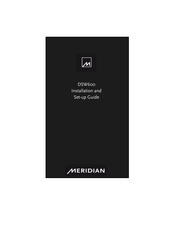 Meridian DSW600 Installation And Setup Manual
