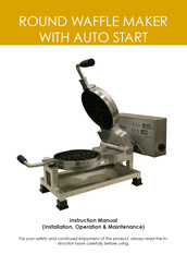 JMPosner ROUND WAFFLE Instruction Manual