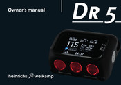 heinrichs weikamp DR5 Owner's Manual