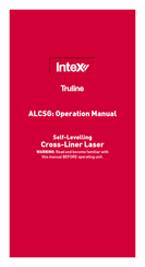 Intex Truline ALCSG Operation Manual