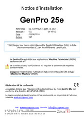 Ercogener GenPro 25e Instruction Sheet
