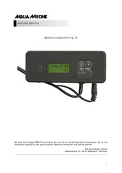 AquaMedic sunrise control Operation Manual