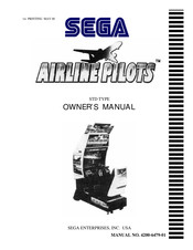 Sega Airline Pilots Owner's Manual