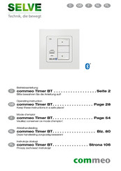 Selve commeo Timer BT Operating Instructions Manual