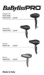 BaByliss PRO BAB6180IRE Quick Manual