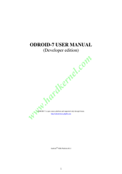 HARDKERNEL ODROID-7 User Manual