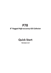 HowayGIS P78 Quick Start Manual