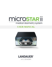 Landauer microSTAR ii User Manual