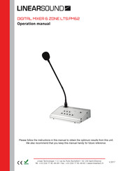 Linearsound LTS.PM62 Operation Manual