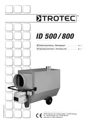 Trotec ID 500 Operating Instructions Manual