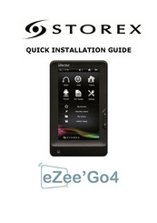 Storex eZee'Go4 Quick Installation Manual