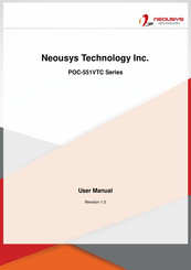 Neousys Technology POC-551VTC Series User Manual