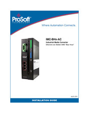 ProSoft Technology IMC-BHx-AC Installation Manual