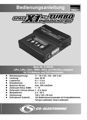 CS-Electronic SPACE X1 TURBO User Manual