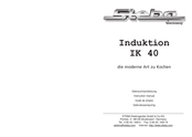 Steba IK 40 Instruction Manual